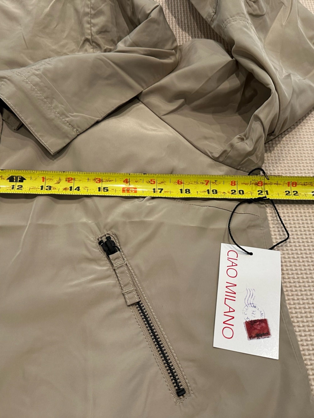 NWT Ciao Milano Italy - Lightweight Spring Jacket - Size Small - Picture 14 of 15